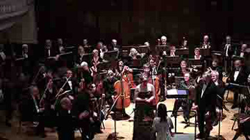 Nancy Washeim, Brent Straughan and Orchestra